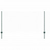 Ogrodzenie z słupkiem Zielony 1 x 25 m Stal