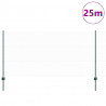 Ogrodzenie z słupkiem Zielony 1,2 x 25 m Stal
