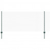 Ogrodzenie z słupkiem Zielony 1 x 100 m Stal i PVC