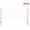 Ogrodzenie z słupkiem Szary 1,2 x 25 m Stal