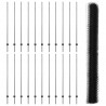 Ogrodzenie z słupkiem Szary 1,6 x 50 m Stal i PVC
