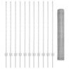 Ogrodzenie z słupkiem Srebrny 1,2 x 25 m Stal