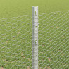 Ogrodzenie z słupkiem Srebrny 1,2 x 50 m Stal