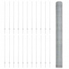 Ogrodzenie z słupkiem Srebrny 1,6 x 50 m Stal