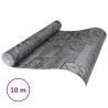 Tapeta 3D z wzorem kamieni, czarna, 10x0,53 m, flizelina
