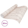 Tapeta 3D, z wzorem desek, szara, 10x0,53 m, flizelina