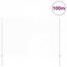 Ogrodzenie z słupkiem Srebrny 1,6 x 100 m Stal