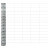 Ogrodzenie z słupkiem Srebrny 1,4 x 25 m Stal