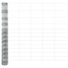 Ogrodzenie z słupkiem Srebrny 1,5 x 25 m Stal