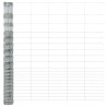 Ogrodzenie z słupkiem Srebrny 1,6 x 25 m Stal