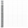 Ogrodzenie z słupkiem Srebrny 1,6 x 25 m Stal