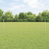 Ogrodzenie z słupkiem Srebrny 0,8 x 50 m Stal