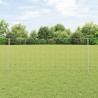 Ogrodzenie z słupkiem Srebrny 1 x 50 m Stal