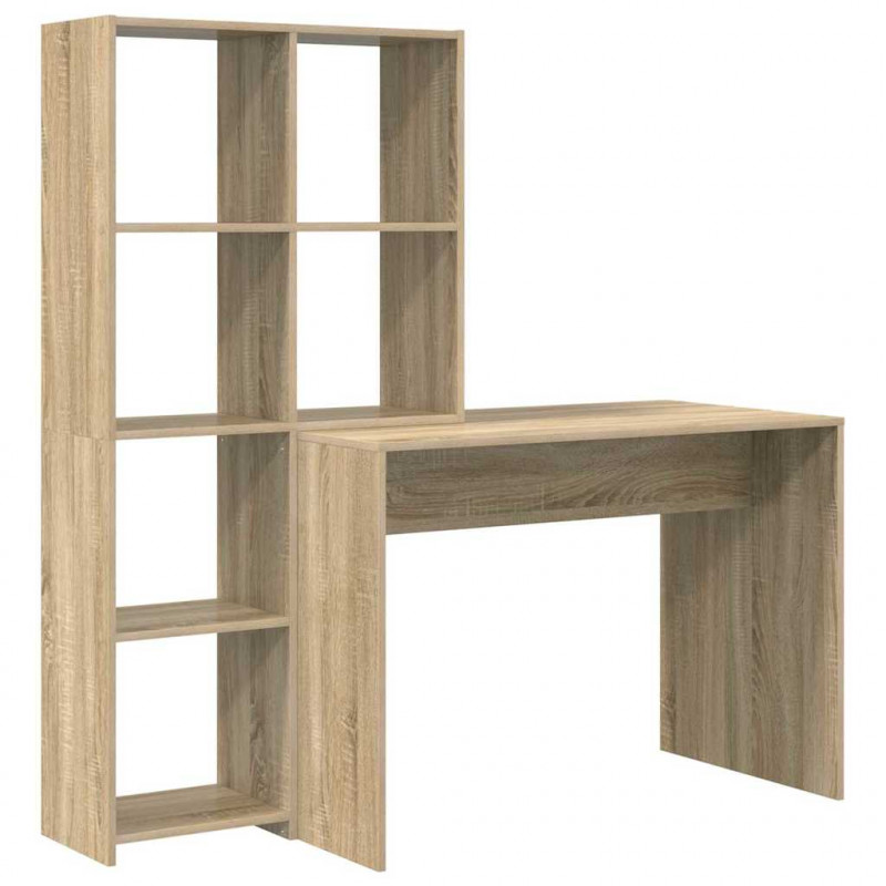 Biurko Dąb Sonoma 138,5 x 55 x 143 cm Materiał drewnopochodny