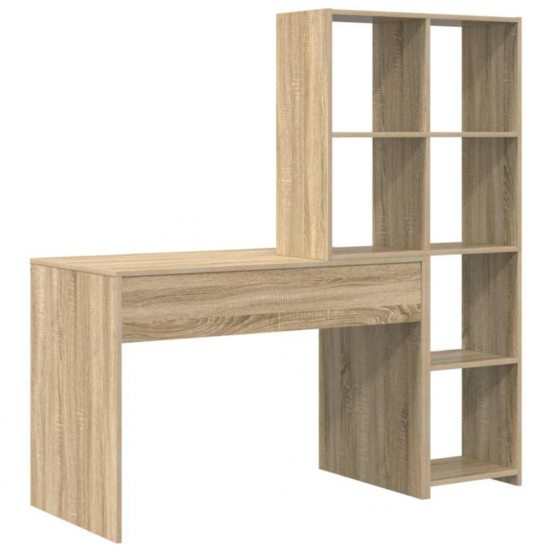 Biurko Dąb Sonoma 138,5 x 55 x 143 cm Materiał drewnopochodny