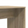 Biurko Dąb Sonoma 138,5 x 55 x 143 cm Materiał drewnopochodny