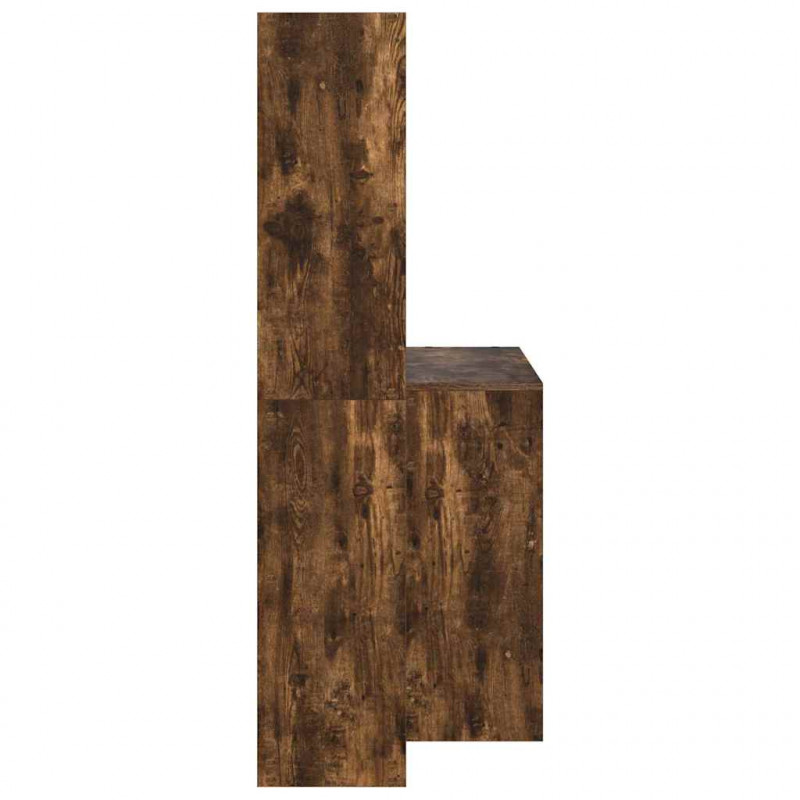 Biurko Dąb wędzony 138,5 x 55 x 143 cm Materiał drewnopochodny