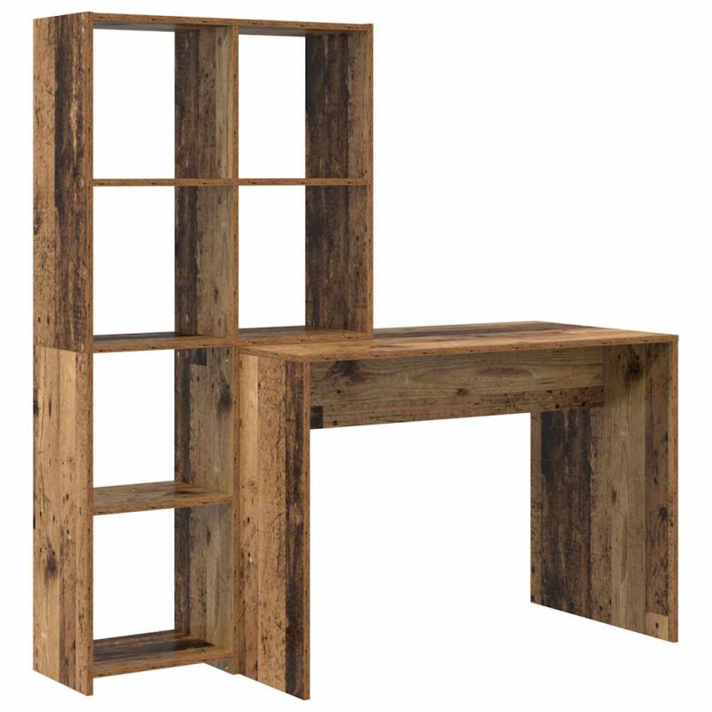 Biurko Stare drewno 138,5 x 55 x 143 cm Materiał drewnopochodny