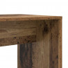 Biurko Stare drewno 138,5 x 55 x 143 cm Materiał drewnopochodny