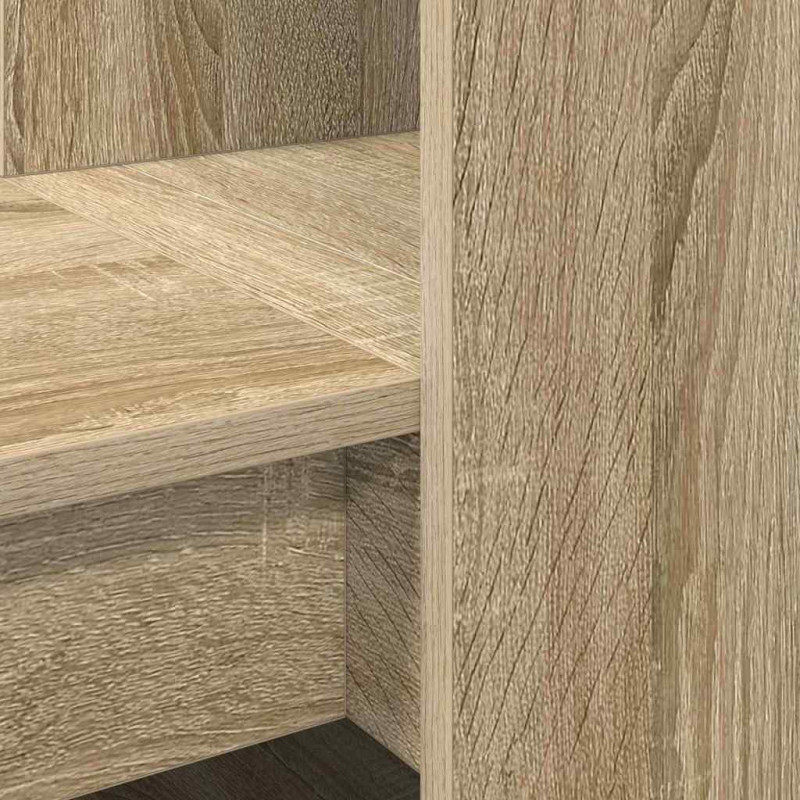 Biurko Dąb Sonoma 122 x 67 x 145 cm Materiał drewnopochodny
