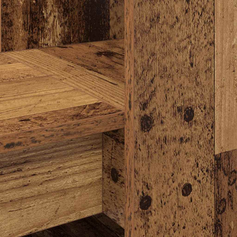 Biurko Stare drewno 122 x 67 x 145 cm Materiał drewnopochodny