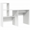 Biurko Biały 131,5 x 50 x 106,5 cm Materiał drewnopochodny