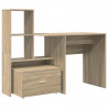 Biurko Dąb Sonoma 131,5 x 50 x 106,5 cm Materiał drewnopochodny