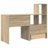 Biurko Dąb Sonoma 131,5 x 50 x 106,5 cm Materiał drewnopochodny