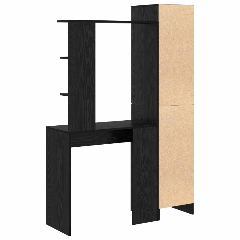 Biurko 2 pcs Czarny Dąb