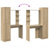 Biurko 2 pcs Dąb Sonoma