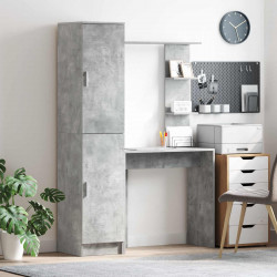 Biurko 2 pcs Betonowy szary