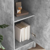 Biurko 2 pcs Betonowy szary