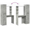 Biurko 2 pcs Betonowy szary