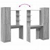 Biurko 2 pcs Szary Sonoma