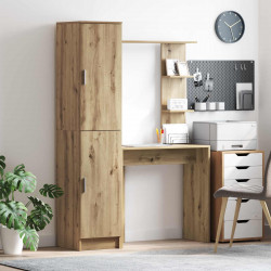 Biurko 2 pcs Dąb rzemieślniczy