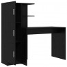 Biurko 2 pcs Czarny Dąb