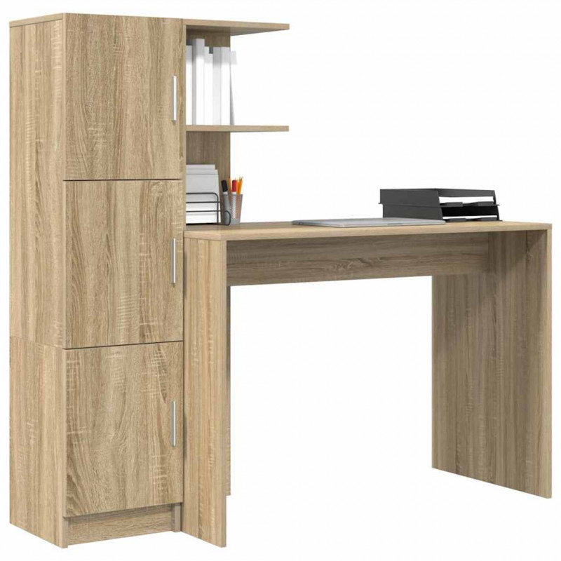 Biurko 2 pcs Dąb Sonoma