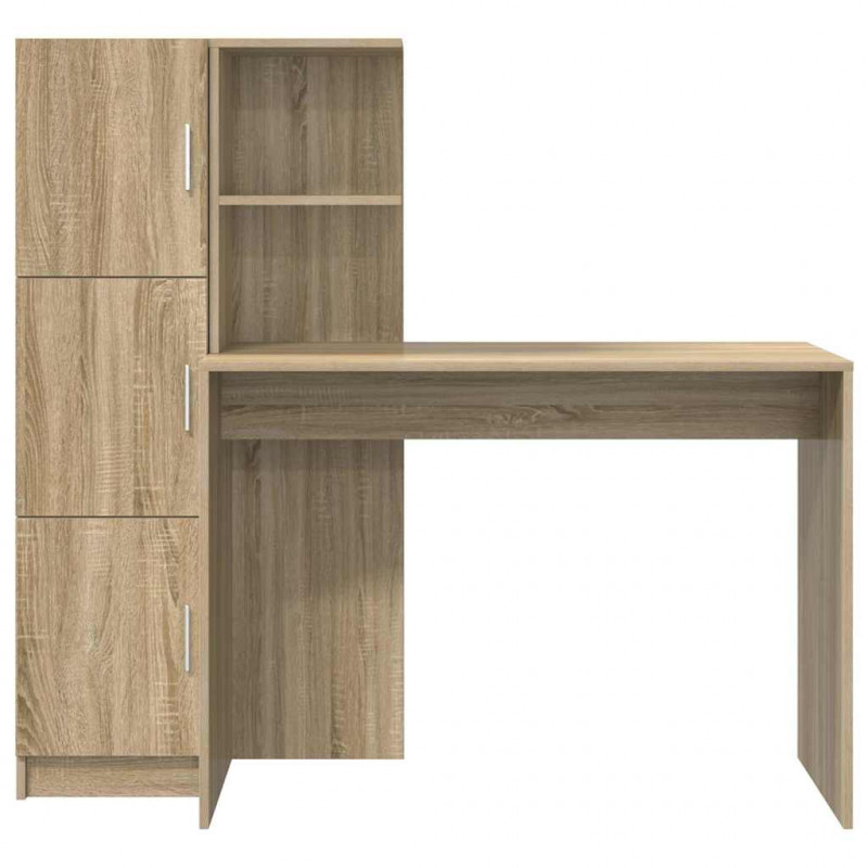 Biurko 2 pcs Dąb Sonoma