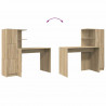 Biurko 2 pcs Dąb Sonoma