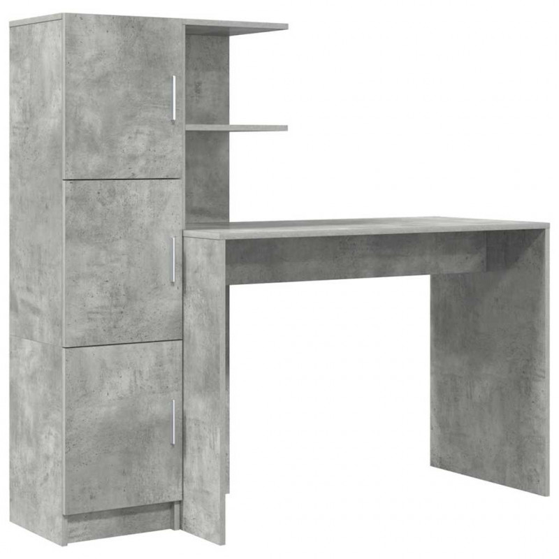 Biurko 2 pcs Betonowy szary