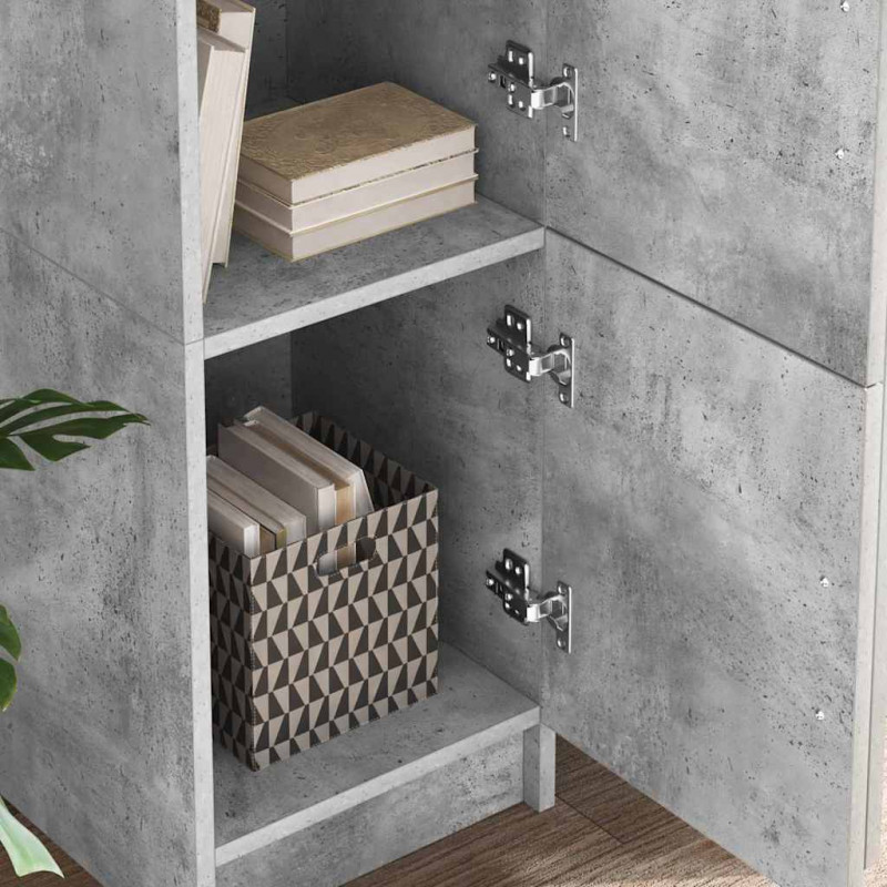 Biurko 2 pcs Betonowy szary