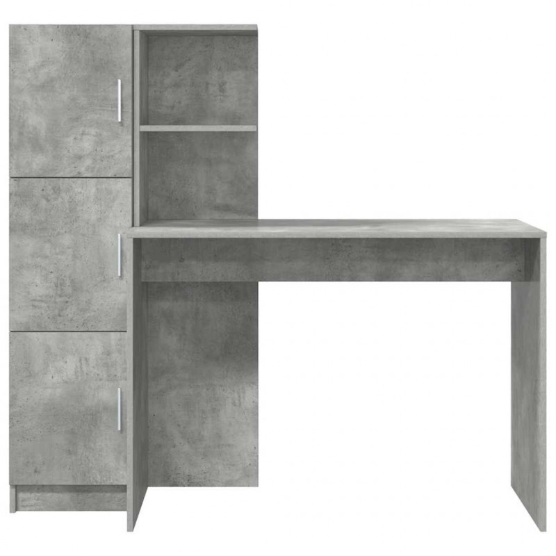Biurko 2 pcs Betonowy szary