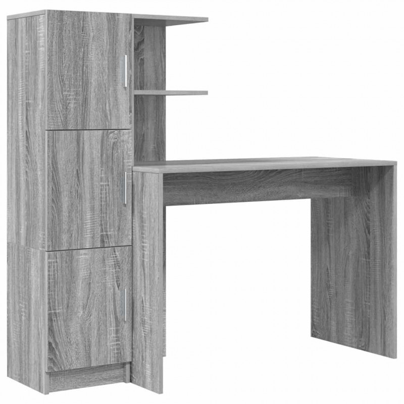 Biurko 2 pcs Szary Sonoma