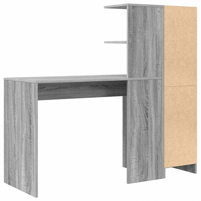 Biurko 2 pcs Szary Sonoma