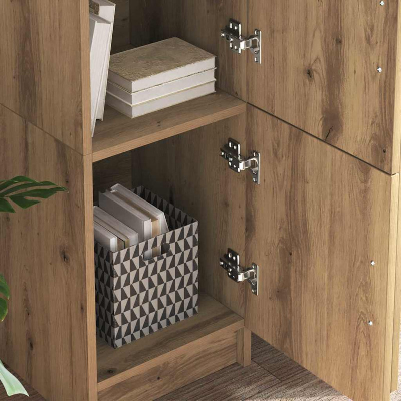 Biurko 2 pcs Dąb rzemieślniczy