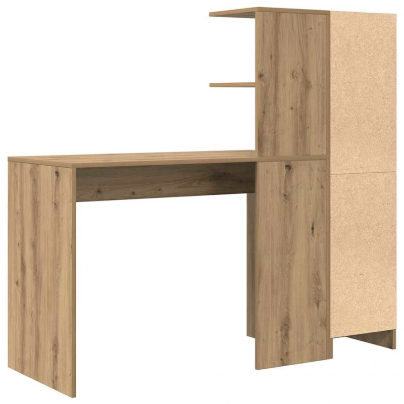 Biurko 2 pcs Dąb rzemieślniczy