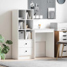 Biurko z szufladą 2 pcs Biały