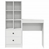 Biurko z szufladą 2 pcs Biały