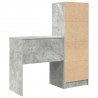 Biurko z szufladą 2 pcs Betonowy szary