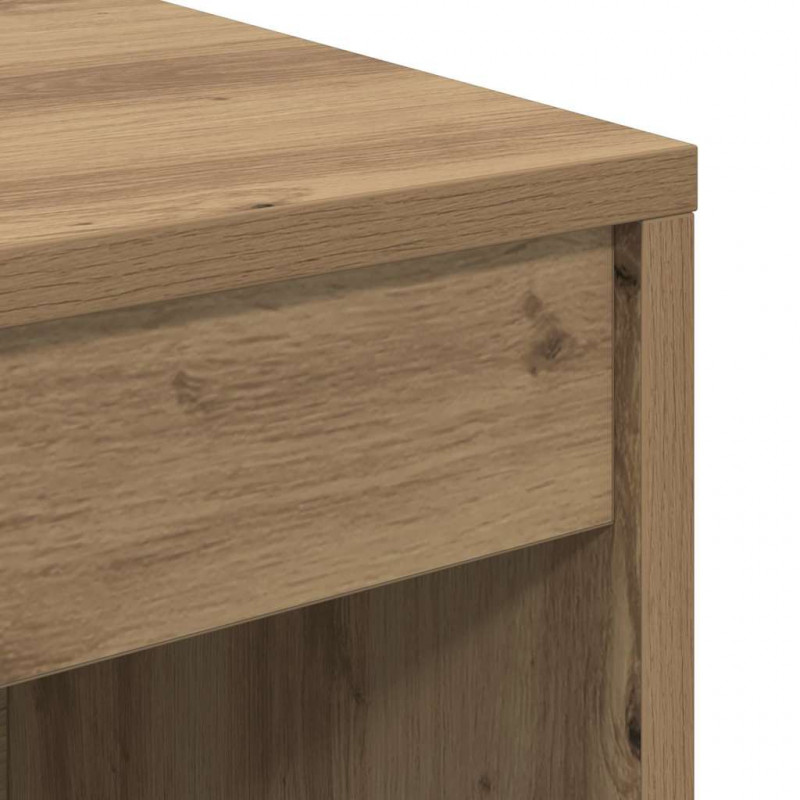 Biurko z szufladą 2 pcs Dąb rzemieślniczy